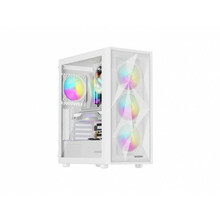 Arvutikorpus Natec Genesis Diaxid 605 ARGB, MIDI Tower, valge
