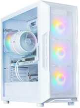 Arvutikorpus Zalman I3 NEO V2, Mid Tower, valge, 4 RGB ventilaatoriga