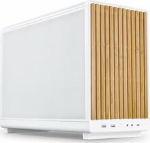 Arvutikorpus Lian Li A3-mATX, Wood Edition, valge