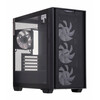 Arvutikorpus Asus A21 Plus TG ARGB, micro ATX, must