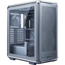 Arvutikorpus Cooler Master MasterFrame 500 Mesh, Midi Tower, E-ATX, hõbe, tempered glass