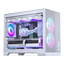 Arvutikorpus Phanteks XT M3, mATX, RGB, Tempered Glass, 3x 120mm ventilaatorit, valge