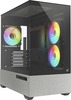 Arvutikorpus Sharkoon MK7 ARGB, mATX, must, karastatud klaas x 2