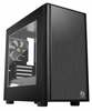 Arvutikorpus Thermaltake Versa H17, Micro Tower, must/läbipaistev
