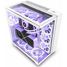 Arvutikorpus NZXT H9 Elite, Midi Tower, valge