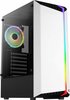 Arvutikorpus Aerocool Bionic v2, Midi Tower, RGB, valge/must