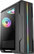 Arvutikorpus Aerocool Splinter Duo-G-BK-V1, must