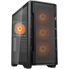 Arvutikorpus Cougar Gaming Uniface RGB, Mid Tower, must