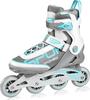 Rulluisud Spokey Prime Pro, 38, valge/hall/helesinine