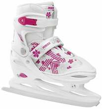 Uisud Roces Jokey Ice 3.0 Girl, valge/roosa, 26-29