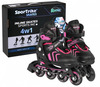 Rulluisud Ramiz SporTrike Skates 4in1, 39-43, roosa