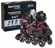Rulluisud Ramiz SporTrike Skates 4in1, 39-43, roosa