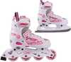 Rulluisud-uisud Mico Princess 2in1 PW-126B-8, 40-43