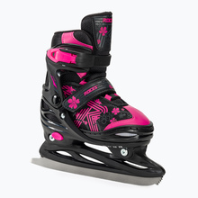 Laste uisud Roces Jokey Ice 3.0 Girl, 30-33, must-roosa