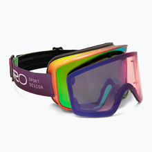 Suusaprillid Giro Method, multi faded/vivid emerald/vivid infrared