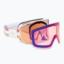 Suusaprillid Giro Ella, valge lx stripe/roosa kuldne/infrared