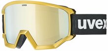 Suusaprillid Uvex Athletic CV Chrome, must/kollane