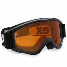 Suusaprillid Uvex Speedy Pro, must/oranž