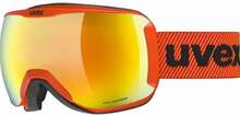 Suusaprillid Uvex Downhill 2100 CV, must/kollane/roheline