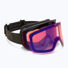 Suusaprillid Giro Axis, midnight brown stacked/vivid petrol/vivid infrared