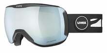 Suusaprillid Uvex Downhill 2100 CV, must matt/peegeldav valge/värviline roheline