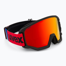 Suusaprillid Uvex Athletic FM, 5505202530, must/punane/oranž