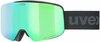 Suusaprillid Uvex Pwdr, 5508502030, must/roheline