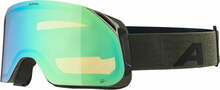 Suusaprillid Alpina Blackcomb Q-Lite, must/roheline