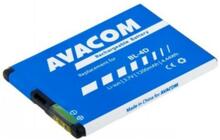 Mobiiltelefoni aku Avacom GSNO-BL4D-S1200A, Nokia E7, N8, BL-4D, 3,7V 1200mAh