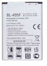 Mobiiltelefoni aku Extra Digital SM160082, LG BL-49SF