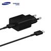 Laadija Samsung EP-TA1510, USB Type C, 15 W, must