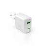 Seinalaadija Puro Elektrik Puro 65W GaN USB-A USB-C, valge