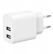 Laadija Gembird TA-UC-2A12-01 USB universaalne, valge
