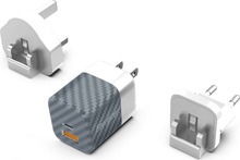 Toiteadapter Energizer A38QMU Ultimate GaN 38W PD + QC3.0, hõbe