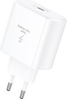 Võrgulaadija Foneng EU62, USB-C 45W, valge