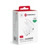 Seinalaadija Forcell HT08099, 25 W, USB-C, valge