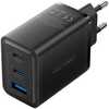 Seinalaadija Vention FERB0-EU, 2xUSB-C, USB-A, 65W, must