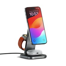 Juhtmevaba laadimisalus Satechi 3-in-1 Foldable Qi2, hall