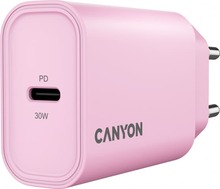 Seinalaadija Canyon OnCharge 30CL, 30 W, 1xPD, roosa