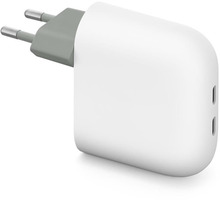 Laadija Google Pixel Flex Dual Port 67 W, USB-C, valge
