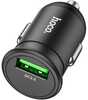Autolaadija Hoco Mighty Z43, USB QC3.0, 18W, must
