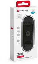 Juhtmevaba laadija Forcell F-Energy Ellipse 3in1, 15 W, must
