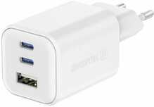 Reisilaadija Swissten Travel Charger, 2x USB-C, PD, USB-A, 65W