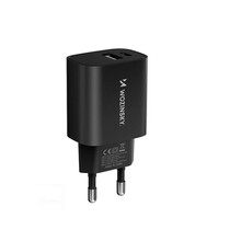 Seinalaadija Wozinsky WGWCB, USB-A, USB-C, 20 W, must