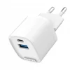Adapter Evelatus QuickVolt 20W EU-WH, valge