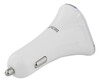 Autolaadija Deltaco USB-CAR102, 3xUSB, 5.2A, valge