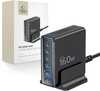 Seinalaadija Tech-Protect DC160W-GAN, 6-port, 160 W, PD, QC3.0, must