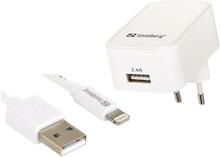 Laadija Sandberg 441-03 AC, EU Lightning 2.4A
