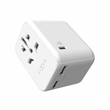 Reisiadapter Fixed Voyager World Adapter FIXCT30-1C2A-WH, USB-A/USB-C