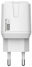 Telefoni laadija Somostel SMSQ02, USB, 18 W, valge
